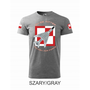 T-Shirt Su-22 Poland gray camo - Limited Production