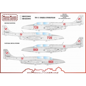 SD322001 TS-11 Iskra Insignias