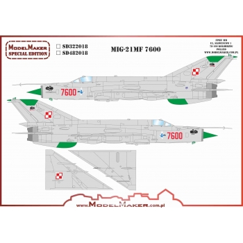 SD322018 MiG-21MF 7600