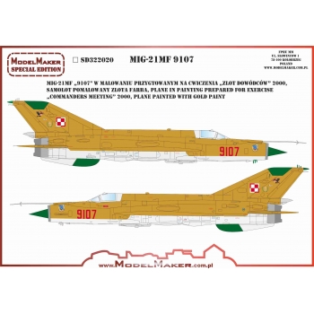 SD322020 MiG-21MF 9107