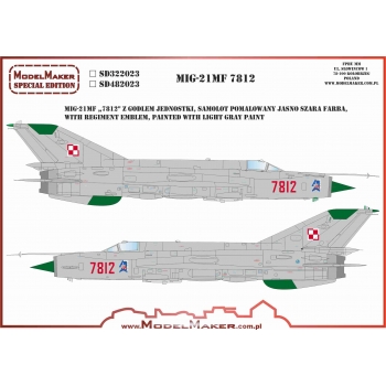 SD322023 MiG-21MF "7812"