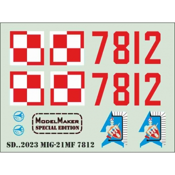SD322023 MiG-21MF "7812"
