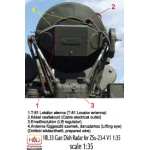 HADr35009 1RL33 Gun Radar for Zsu-23 -4 V1 Shilka  
