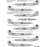 48-904+ CF-100 Canuck & TF/F-104G Starfighter 350Sqn