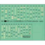 D48026 Lim-1/2/5/6/SBLim1/2 Polish stencils - Early