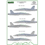D72052 F/A-18D VMFA-121 Green Knights