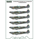 D72066 Supermarine Spitfire Mk XVI Bubbletop in Polish service