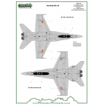 D72089 F/A-18 SPAIN STANDARD MARKINGS + STENCILS