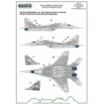 D72106 MiG-29 Heroes of Kosciuszko New paint scheme part 2 