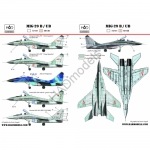 HAD48136 MIG-29 B/UB decal sheet 1:48