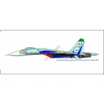 HAD48171 Su-27(Russian 08 shark) Decal sheet 1:48