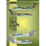 MD32025 MiG-17/Lim-5/6 in Polish service vol.1 - masks+decal