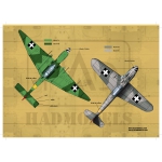 HAD48061 Me Bf 109 G-6; Ju-87 D-5; Fw-190 F-8 (V8+31, B6+31 Évi, W+521
