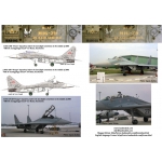 HAD32030 MiG-29 B / UB in NATO service / double sheet
