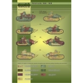D72015 Polish tanks markings 1920 - 1939