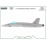 D72201 F/A-18C/D Switzerland Air Force, generic set