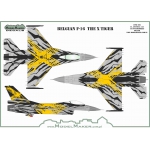 D72179 Belgian F-16  THE X TIGER