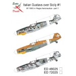 ED48025 Italian Gustavs over Sicily #1 - Bf 109G in Regia Aeronautica - part 1