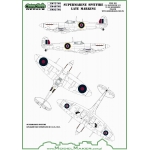 IM72702 Supermarine Spitfire roundels and fin flashes - LATE