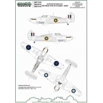 IM48703 HAWKER HURRICANE   ROUNDELS AND FIN FLASHES - EARLY