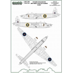 IM72706 VICKERS WELLINGTON ROUNDELS AND FIN FLASHES EARLY 