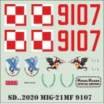 SD322020 MiG-21MF 9107